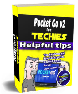 Guidebook cover for Pocket Go v2 tips.