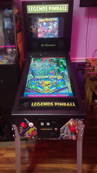 arcade control panel for legends pinball