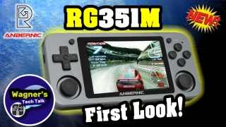 "RG351M handheld console first look"