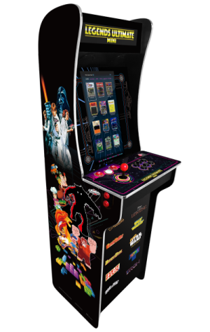 Legends Gamer Pro, Deluxe Table Top Arcade Game Machine, Home Arcade,  Classic Retro Video Games, 150 Licensed Arcade & Games, Includes Action  Fighting