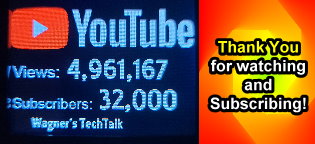 A large screen with the youtube logo and numbers.