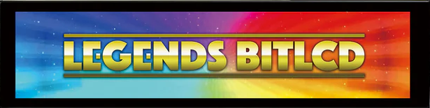 Colorful banner with "LEGENDS BITLCD" text.