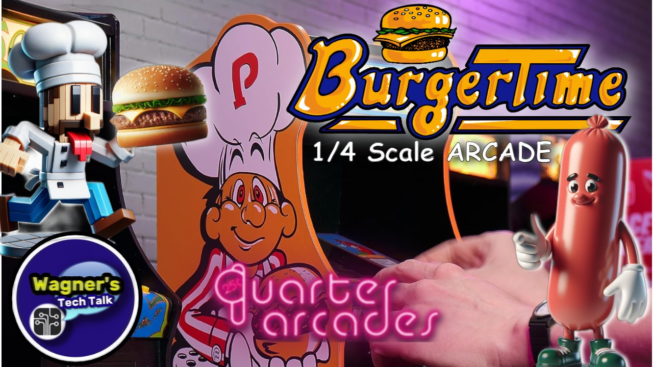 Burger Time Quarter Arcade