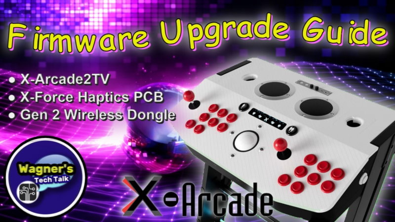 X-Arcade Firmware Upgrade